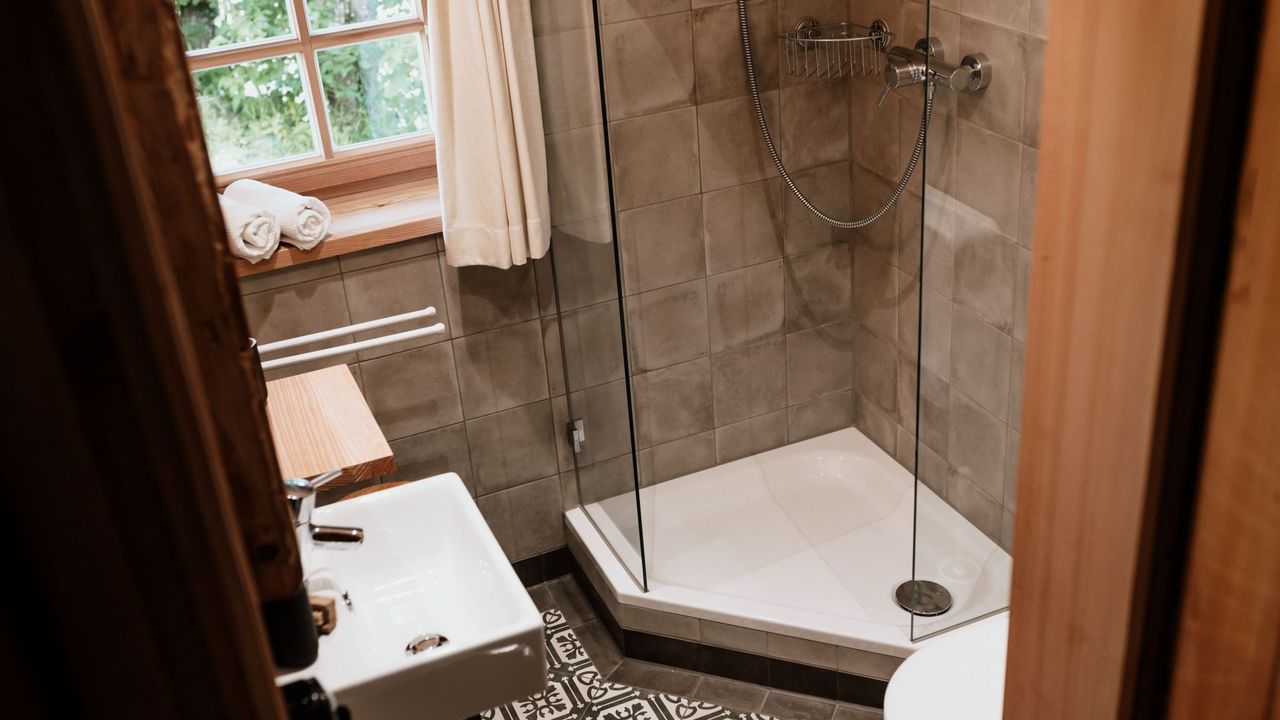 Haslauer Hütte Dusche Haslauer Hütte Dusche